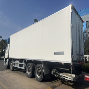 Camión Refrigerado ISUZU Euro 5 <span class=keywords><strong>de</strong></span> Alta Calidad, Diésel Manual Eficiente con Sistema <span class=keywords><strong>de</strong></span> Refrigeración Carrier/ThermoKing 8*4 en Guinea - Product Image 5