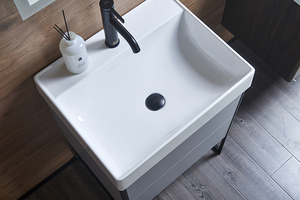 Moderno gabinete de baño impermeable europeo mdf montaje en pared puerta corredera armario espejo de baño de madera con <span class=keywords><strong>fregader</strong></span> - Product Image 3