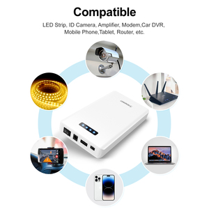 Pin dự phòng ngân hàng điện DC 12V Kết quả đầu ra mini Powerbank cho điện thoại di động dẫn ánh sáng máy ảnh - Product Image 6