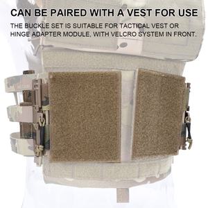 Gilet tactique confortable et léger en nylon, portable pour l'extérieur, avec boucle à dégagement rapide, fabriqué en polyester durable - Product Image 5