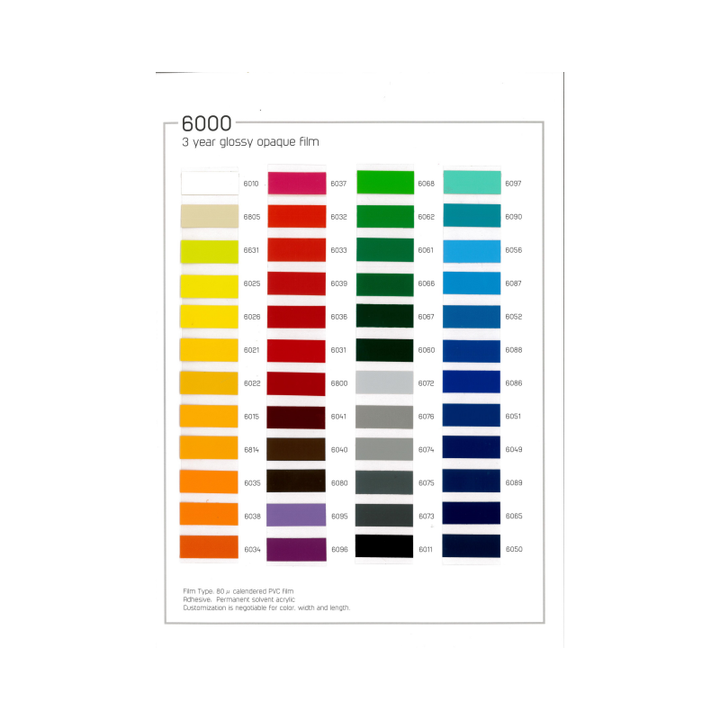 Wholesale color plotter vinyl pvc poster printing material color vinyl