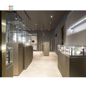 Custom Luxury <b>Watch</b> Store Display Furniture Solution with LED Lighting and Full Set Display for Shopping Malls - Product Image 6