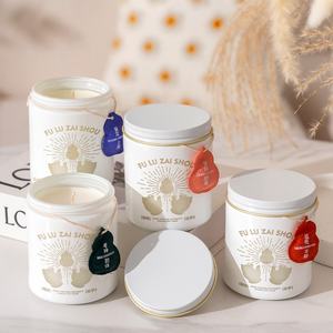 เทียนหอมถั่วเหลืองกลิ่นหอมสไตล์โมเดิร์น สำหรับเทศกาลไหว้พระจันทร์  พร้อมความหมายอันงดงาม ของขวัญสร้างสรรค์ ของที่ระลึก - Product Image 2