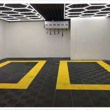 Dalles de sol de garage ventilées avec rebords Ed Lights X 2 - <span class=keywords><strong>120</strong></span> noires et <span class=keywords><strong>120</strong></span> grises en <span class=keywords><strong>PVC</strong></span> - Product Image 6