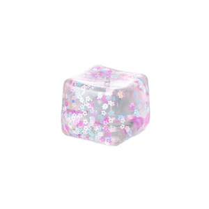 Juguete Antiestrés de TPR con Forma de Cubo de Hielo, Juguete Sensorial de Descompresión de Rebote Lento para Adultos, Alivio del Estrés en la Oficina - Product Image 5