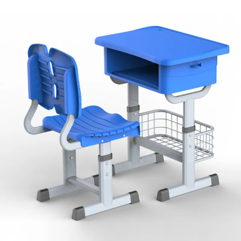 Mobilier scolaire personnalisable pour enfants bureau et chaise tables et chaises d'étudiant réglables simples