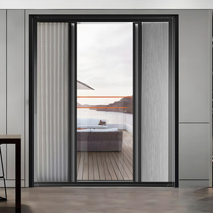 Persianas Enrollables Personalizadas para Ventanas y Puertas con Marcos de Aluminio, Inalámbricas, Día y Noche, Retráctiles, Tipo Panal, con Protecció<span class=keywords><strong>n</strong></span> Contra Insectos - Product Image 3