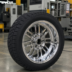Jantes EVOR en promotion, jantes tout-terrain haute brillance forgées GMC 6061-T6 4x4 tout-terrain forgées 24x14 - Product Image 1