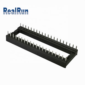 <strong>2.54mm</strong> 32 Pin <strong>IC</strong> Connector <strong>Socket</strong> <strong>DIP</strong> Chip Test Holder with 8/14/16/18/20/24/28/32/40 Pin <strong>DIP</strong> <strong>2.54mm</strong> Spacing for ICs - Product Image 5