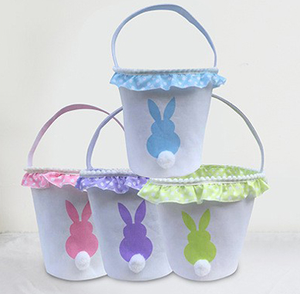 Bán Buôn Lớn Bunny Phục Sinh Giỏ Xô Cá Nhân Phục Sinh Túi Quà Tặng Đồ Chơi Lưu Trữ Túi Xách Vải <span class=keywords><strong>Tote</strong></span> Túi - Product Image 6