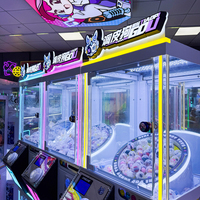 Mini distributeur automatique de capsules à double couche avec lecteur de cartes pour le plaisir des enfants et les centres commerciaux