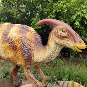 Decoración de Parque de Atracciones, <span class=keywords><strong>Dinosaurio</strong></span> Parasaurolophus, Bebé <span class=keywords><strong>Dinosaurio</strong></span> en Crecimiento, Modelo de <span class=keywords><strong>Dinosaurio</strong></span> Interactivo - Product Image 6