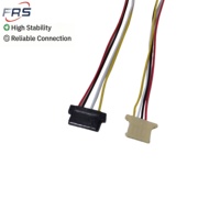 Câble isolé JAE FI-S6S vers FI-S6S de haute qualité pour équipement de surveillance de sécurité, transmission de signal stable, longueur personnalisée