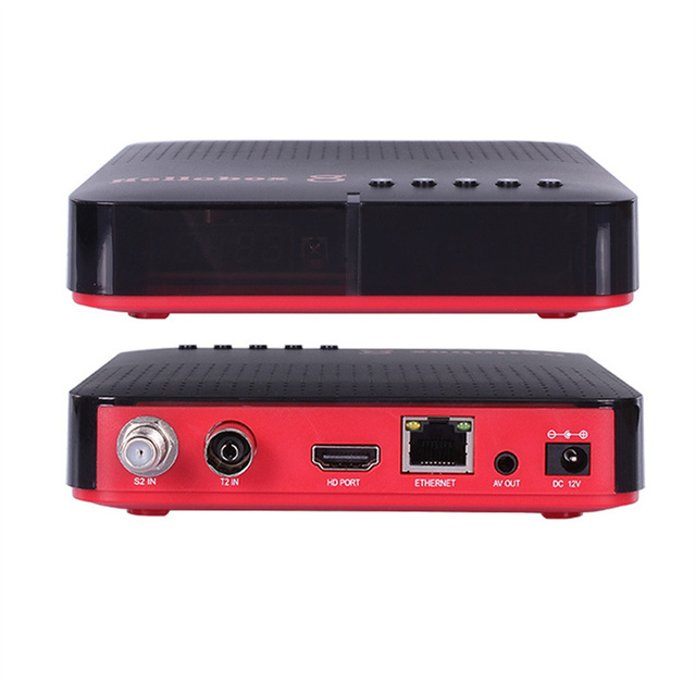Original Hellobox 8 H 265 HEVC DVB-S2 S2X T2 Satellite Receiver Built in Wifi Set Top Box
