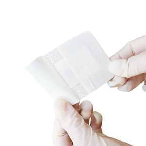 9x15cm Pembalut Luka Steril Medis Perekat, Bantalan Penyerap, Kain Non Woven untuk Perawatan Luka di Rumah Sakit - Product Image 3