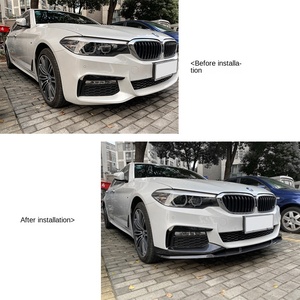 Nuevo para Serie 5 G30/G38: Parachoques Delantero Estilo G30/G38 con Tornillos, Modificación 2019+ YPLH-5S, Labio Delantero Estilo G30/G38 2019+ Nuevo - Product Image 3