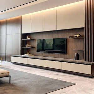 Sistema de Muebles para <span class=keywords><strong>TV</strong></span> de Lujo, Diseño Personalizado, Multi-Estilo, Tablero Ecológico, Juego Completo de Muebles para el Hogar - Product Image 2