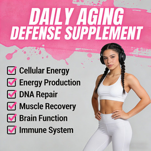 Integratore NAD+ 300mg e Resveratrolo 1200mg, Attivatori Liposomiali per la Riparazione del DNA, Integratore Alimentare a Base di Erbe, 60 Capsule Softgel - Product Image 3