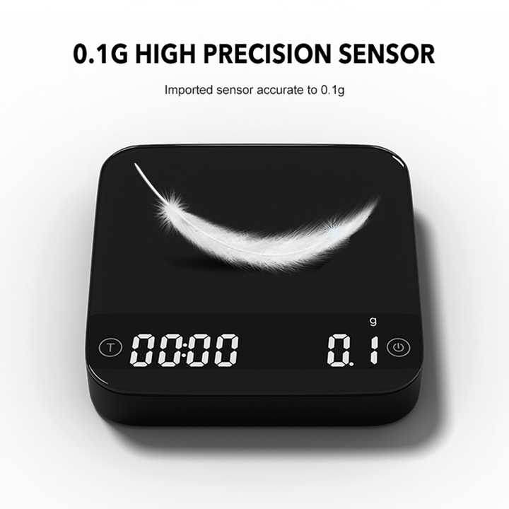 Mini Portable Wood Automatic Timing LED Display Electronic Rechargeable ...