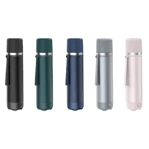 Custom 500ML 316 Stainless Steel Vacuum Insulated Bluetooth Connection Smart Water Bottle With Speaker