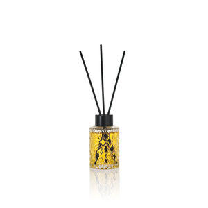 Bouteille diffuseur en verre gaufré vide de 50 ml, 80 ml, 100 ml, 120 ml, avec bâtonnets, pour parfum d'ambiance – Meilleures ventes - Product Image 3