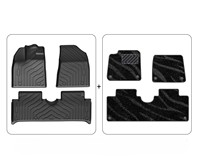 Tapis de coffre en TPE de protection environnementale pour BYD Dolphin, style volant à gauche, tapis de sol spécial pour voiture OLIVER Fitment YF
