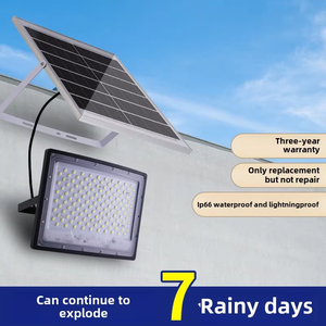 Réflecteur de lumière d'inondation <span class=keywords><strong>solaire</strong></span> à LED 60W 100W 200W Style étoiles IP67 aluminium pour la <span class=keywords><strong>maison</strong></span> cour jardin route éclairage paysager - Product Image 4