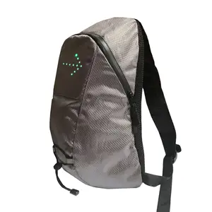 Luz LED de Control remoto Premium para bicicleta, señal de giro para ciclismo, senderismo, seguridad nocturna al aire libre, bolsa impermeable, mochila personalizada, novedad