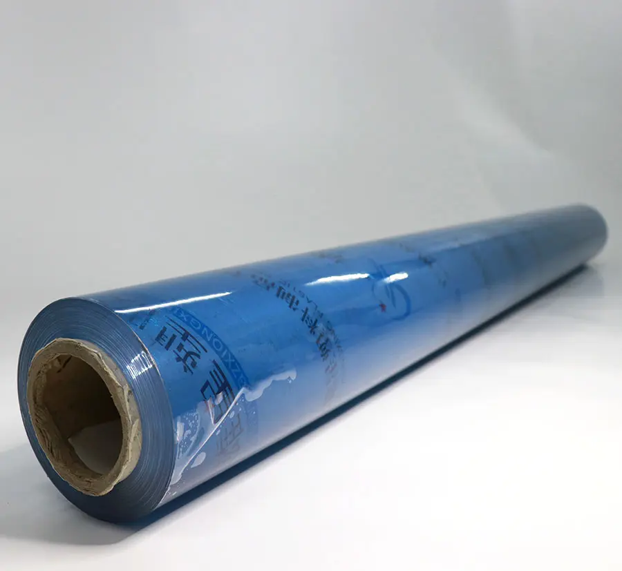 Kein Fisch auge PVC keine Blase Blatt Film Gewächshaus Vorhang gedruckt Stretch Kunststoff folie PVC Lamini rolle Hersteller