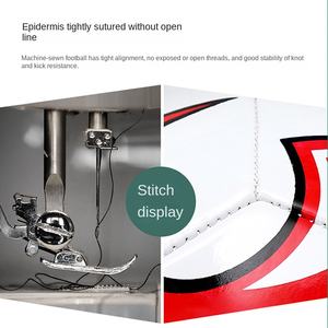 Balón <span class=keywords><strong>de</strong></span> Fútbol Infantil <span class=keywords><strong>de</strong></span> PVC Cosido a Máquina, Tamaño Profesional 5.4.3, Personalizado con Logotipo, Económico, Promocional, al por Mayor - Product Image 3
