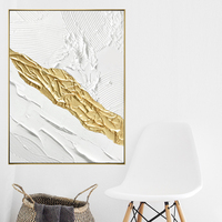 100% fait à la main 3D Texture peinture à l'huile sur toile pour la décoration intérieure peint à la main peinture à l'huile mur Art décoration