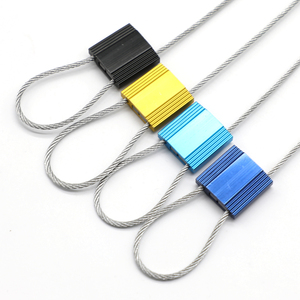 JCCS002 Scellé de câble autobloquant en alliage d'aluminium de 2,5 mm, haute résistance - Product Image 2