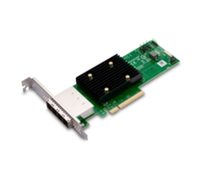 Adaptador de Bus Host Broadcom SAS9500-16E de 16 Puertos y 12 Gbps, Tri-Modo, PCIe Gen 4.0, Tarjeta HBA de Almacenamiento SAS/SATA/NVMe para Servidor RAID