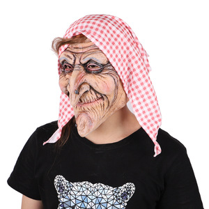 Máscaras Divertidas de Rata y Bruja para Halloween, Material de Látex, Máscaras para Fiestas de Navidad - Product Image 1