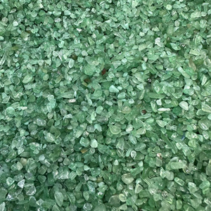 Pierre précieuse naturelle Aventurine verte artisanat de guérison pierres dégringolées en vrac cristal pierre de guérison copeaux de cristal gravier - Product Image 4