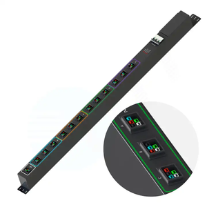 Cho S21 ETL 3 giai đoạn PDU với 125A ngắt bảo vệ 125A 480V 6pin pa45 12way ổ cắm Rack mount PDU bảng powersocket - Product Image 4