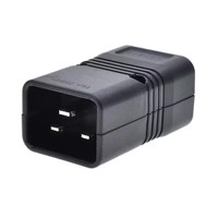 Prise PDU/UPS standard IEC320 C19 C20 16A 250V AC, connecteur de câble d'alimentation électrique, prise amovible, adaptateur de prise femelle et mâle