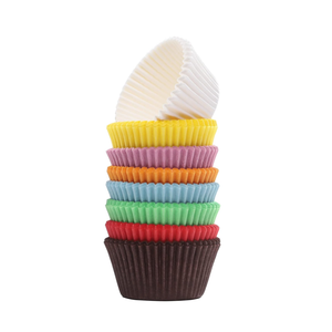 Bắc Âu giấy da Giấy lót bánh bán buôn cấp thực phẩm dùng một lần Chất lượng cao cupcake cup <span class=keywords><strong>Muffin</strong></span> kết thúc tốt đẹp - Product Image 3