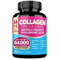 OEM/ODM Nouvelle Arrivée Complément Alimentaire Éclaircissant pour la Peau en Capsules de Collagène Marque Privée