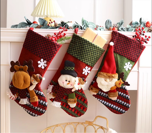 Melhores Vendas de 2025: Meias de Natal Decorativas, Enfeites Festivos para Árvore, Presentes de Natal Premium, 100 Peças de Tecido Inquebrável - Product Image 6