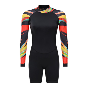 <span class=keywords><strong>Maillot</strong></span> <span class=keywords><strong>de</strong></span> <span class=keywords><strong>bain</strong></span> bikini personnalisé haut <span class=keywords><strong>sexy</strong></span> à manches longues combinaison <span class=keywords><strong>de</strong></span> surf en néoprène pour femmes - Product Image 6