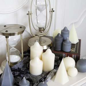 Muestras Gratis al por Mayor 2026, Velas Esféricas Rústicas de Colores en Forma de Bola - Product Image 2