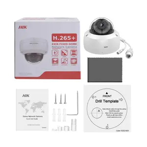 Hikvison IP67 IK10 Dome mạng máy ảnh PoE 4MP acusense được xây dựng trong Mic cố định Ip camera giá rẻ giá DS-2CD2143G2-I DS-2CD2143G2-IU