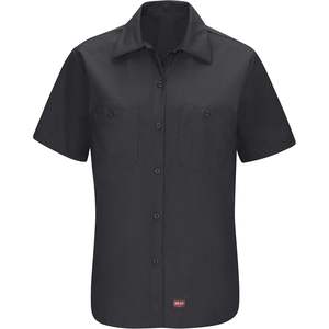 Camisa de trabajo de manga corta para mujer personalizada con Mimix para ropa de trabajo - Product Image 1