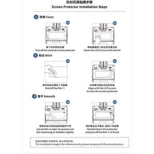 Protector de pantalla Lcd Anycubic de 10,1 pulgadas para impresora 3D Photon Mono M7 M7 Pro, película de vidrio templado de 5 uds. - Product Image 1