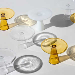 Verrerie de cuisine personnalisée en verre Borosilicate, présentoir à gâteaux, coloré, accessoires de bureau, cadeaux, 10 pièces - Product Image 5