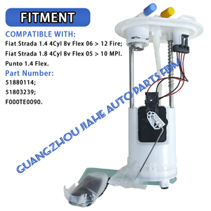 Ensemble de pompe à carburant de pièces automobiles de haute qualité PAT pour Fiat Strada 1.4 1.8 Punto 1.4 Flex Cars OEM 51880114 F000TE0090 51803239 - Product Image 2