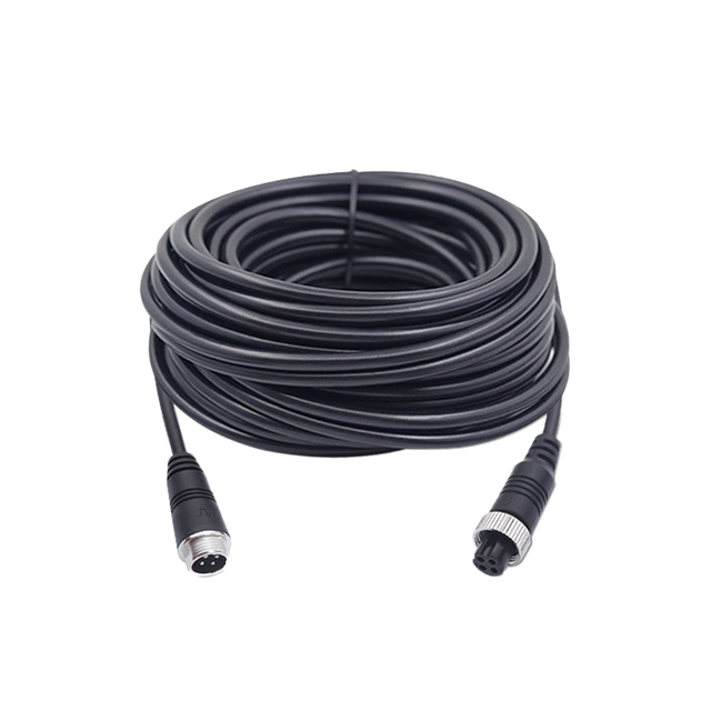 Bulk Whole 4 Pin 5M 10M 15M 20M Aviation Plug Extension Cable for Mobile DVR Bus Camera LCD Monitor