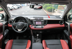 Accessori <span class=keywords><strong>Auto</strong></span> <span class=keywords><strong>Interni</strong></span> <span class=keywords><strong>Auto</strong></span> Rivestimento Cruscotto Centrale Orologio Elettronico per Toyota RAV4 2013-2018 - Product Image 4