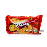 Étiquette privée personnalisée, halal, snack sucrée aux pommes de terre, biscuits, vente en gros, g